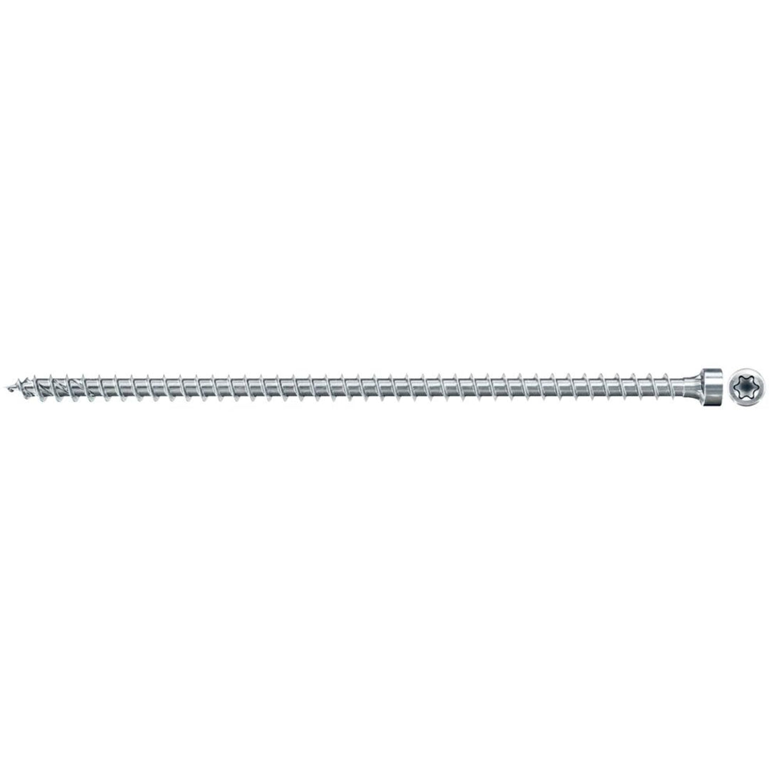 fischer PowerFull II 8,0 x 240, Premium Vollgewindeschraube (50 Stk.) mit innovativer Spitzengeometr