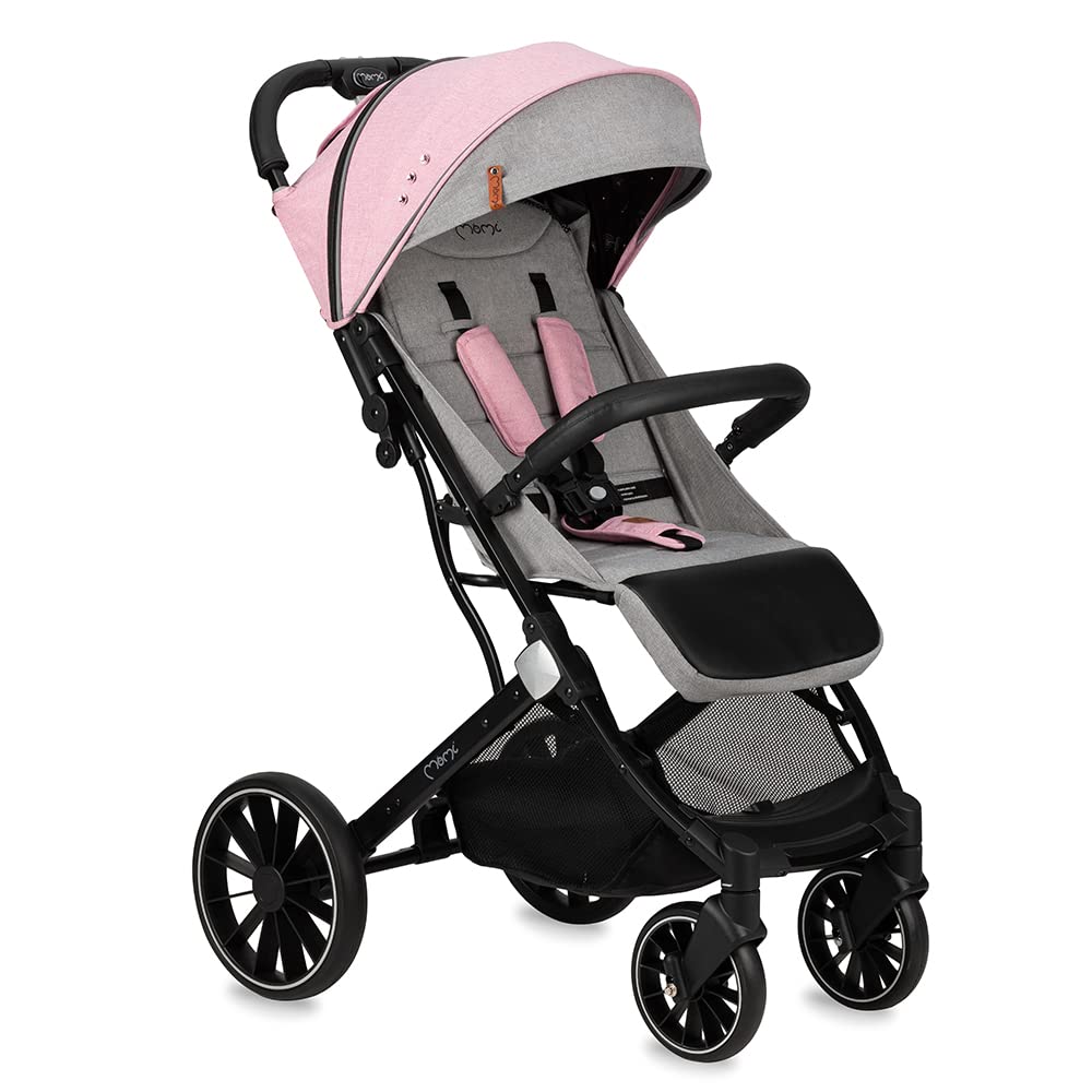 MoMi ESTELLE DAKAR Kinderwagen ab 6. Monat (bis 22 kg), klappbarer Buggy mit 5-Punkt-Sicherheitsgurt