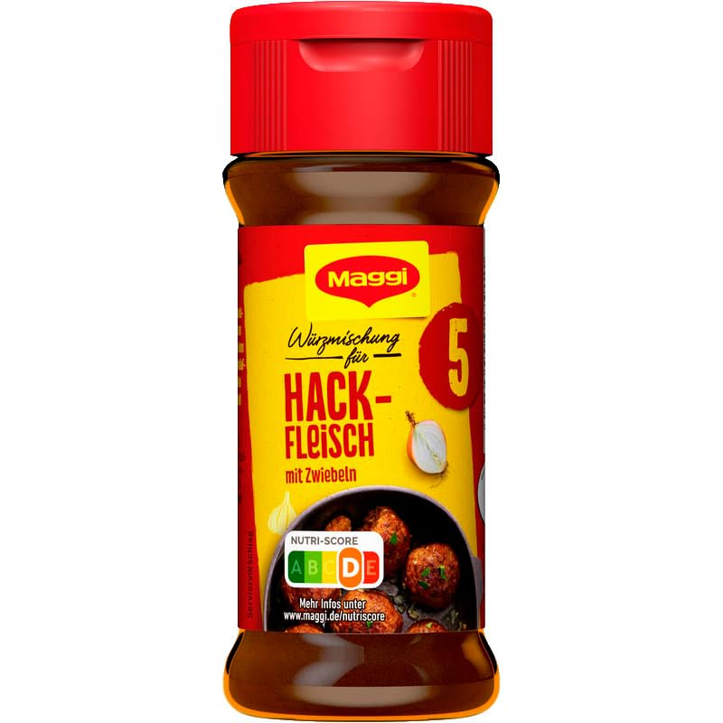 4erPack (4ST x 75G) Maggi Würzmischung Nr. 5 Hackfleisch, Nr. 5 Hackfleisch