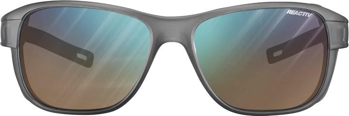 Julbo Unisex Camino Sonnenbrille Einheitsgrösse Schwarz Durchscheinend Matt / Grau, Einheitsgrösse S
