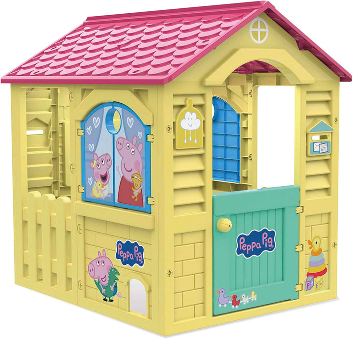 Chicos - Peppa Pig Spielhaus fur Kinder Outdoor | Robuster und langlebiger Kunststoff | Schnelle und