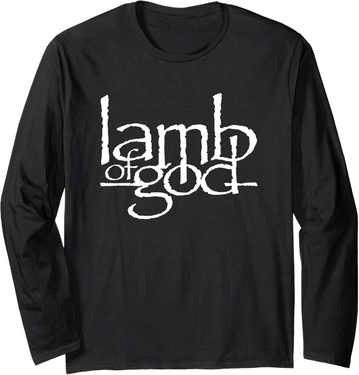 Lamb of God – Stacked Logo Langarmshirt