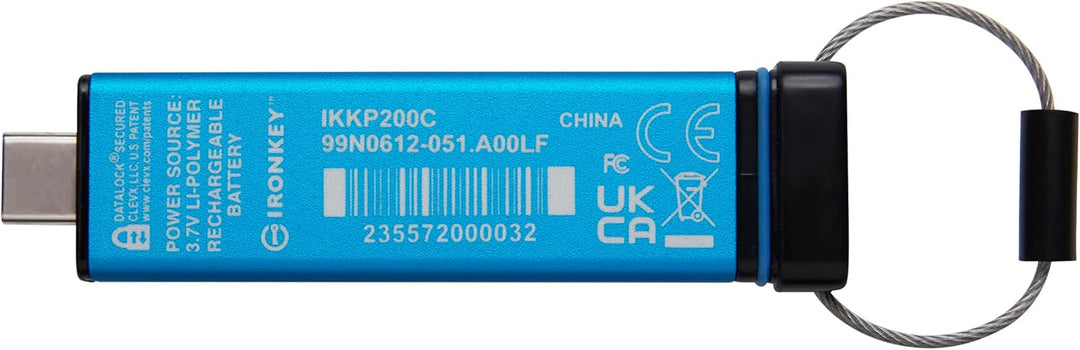 Kingston IronKey Keypad 200 Typ-C Hardware-verschlüsselter USB-Stick FIPS 140-3 Level 3 (ausstehend)