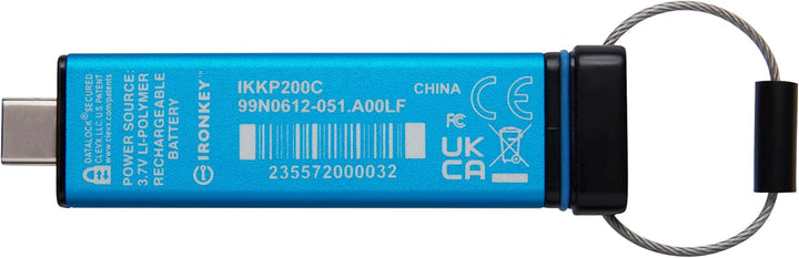 Kingston IronKey Keypad 200 Typ-C Hardware-verschlüsselter USB-Stick FIPS 140-3 Level 3 (ausstehend)