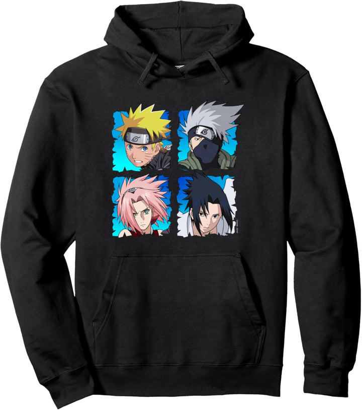 Naruto Shippuden 4 Köpfe Pullover Hoodie