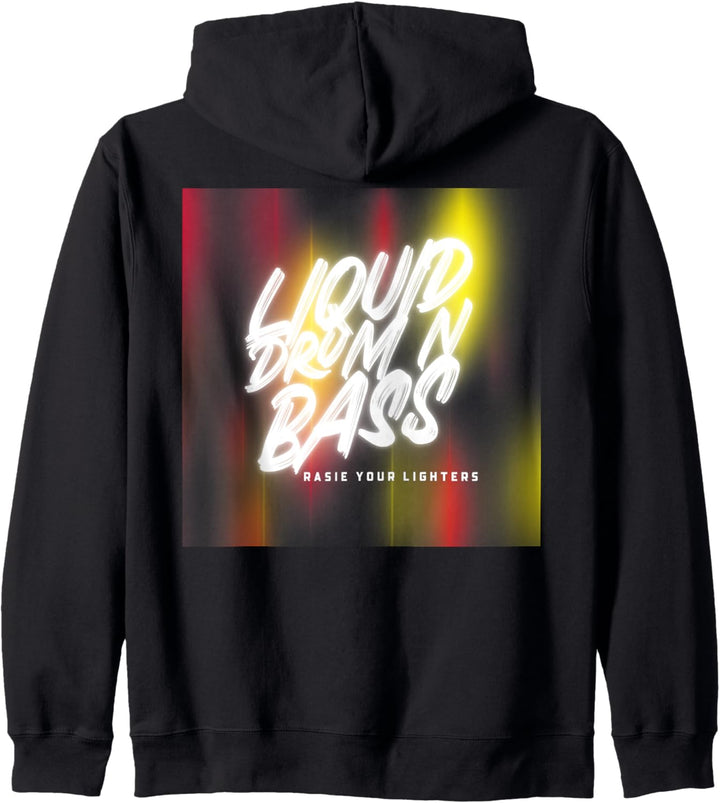 Liquid Drum und Bass DnB Music Liquid Funk Dubstep EDM Kapuzenjacke