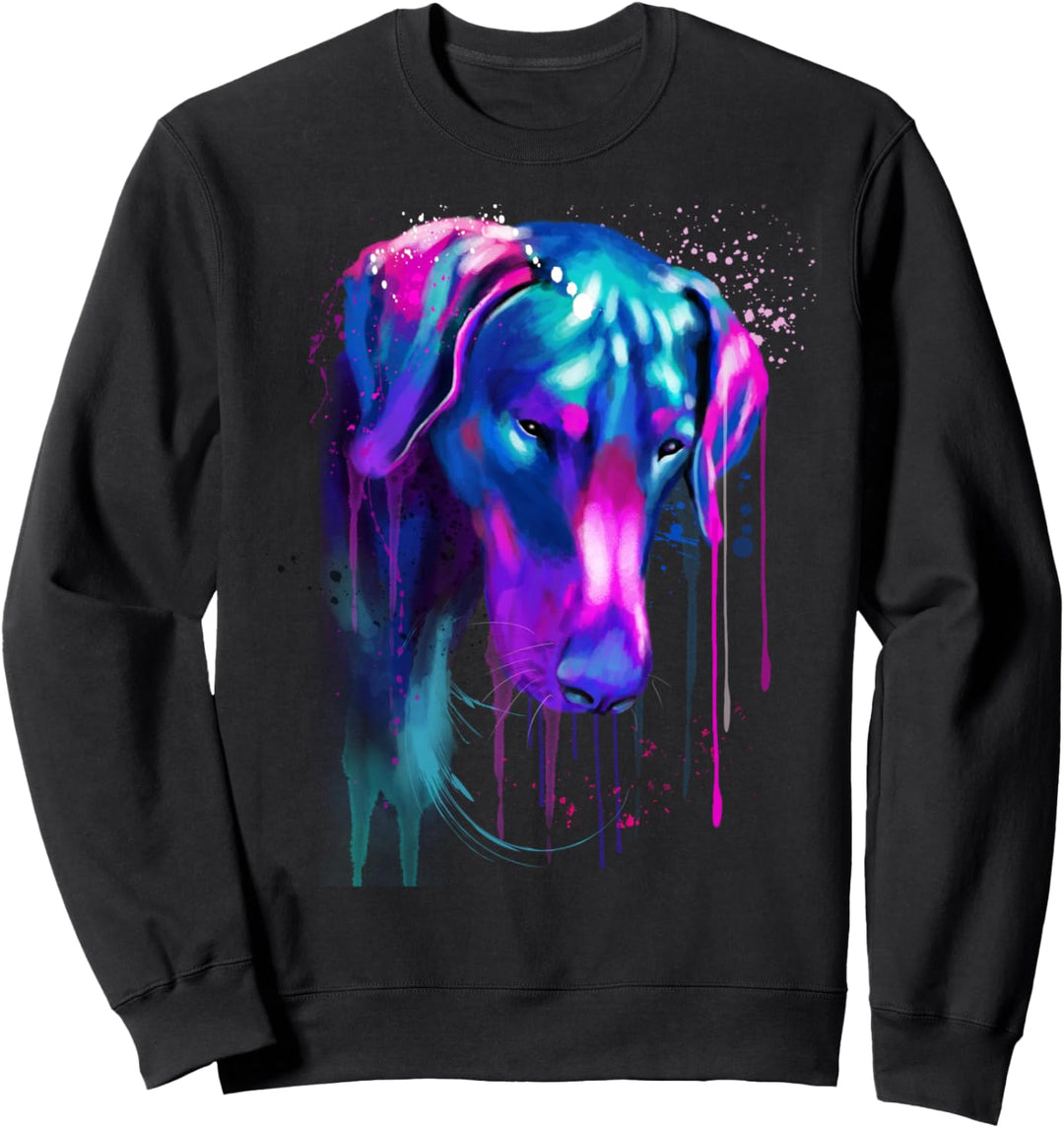 Dobermann Hund für eine Dobermann Mama Sweatshirt
