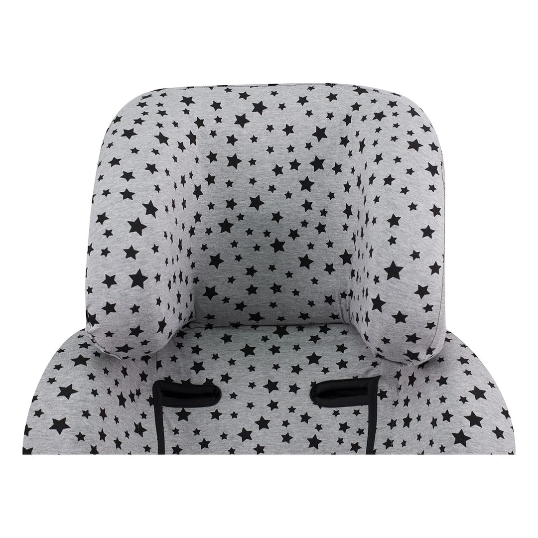 JYOKO Kids Bezug kompatibel mit Klippan Kiss 2, Klippan Kiss 2 Plus (Black Star), Black Star
