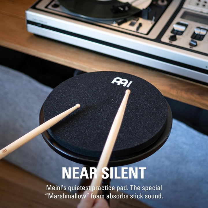 Meinl Cymbals Marshmallow Übungspad 12 Zoll (30,48cm) leises Drum Practice Pad, mittlerer Rebound, m
