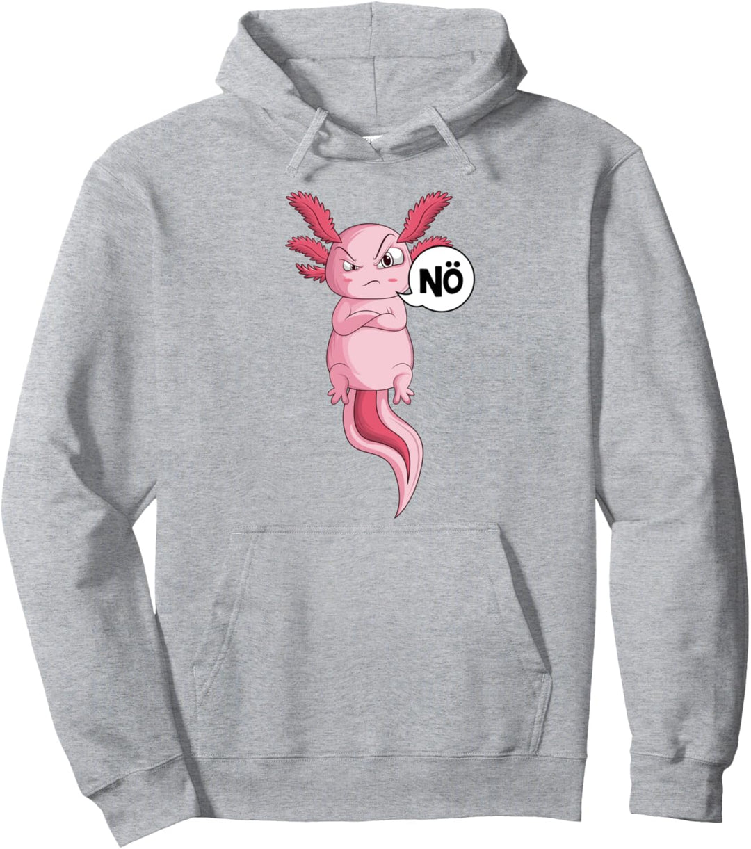 Axolotl Nö Salamander Kinder Mädchen Jungen Frauen Pullover Hoodie