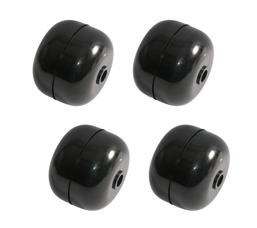 SECURA 4x Stützrad Deckrad bis 2002 kompatibel mit Iseki Cutmaster 102 Rasentraktor