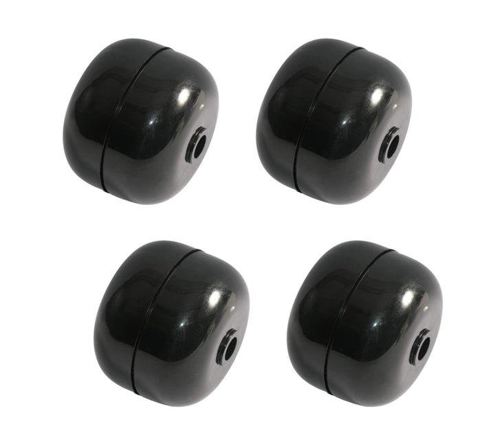 SECURA 4x Stützrad Deckrad bis 2002 kompatibel mit Iseki Cutmaster 102 Rasentraktor