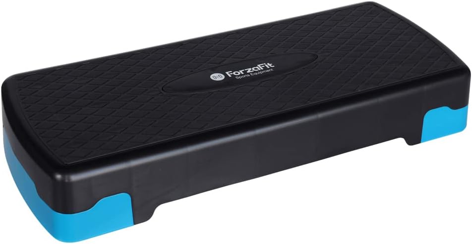 ForzaFit Aerobic Stepper - Verstellbar - Schwarz