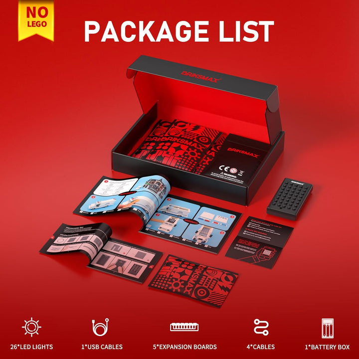 BRIKSMAX LED Beleuchtung für LEGO LEGO Editions Air Max 95 x LEGO Set 43025, kompatibles Licht Set f