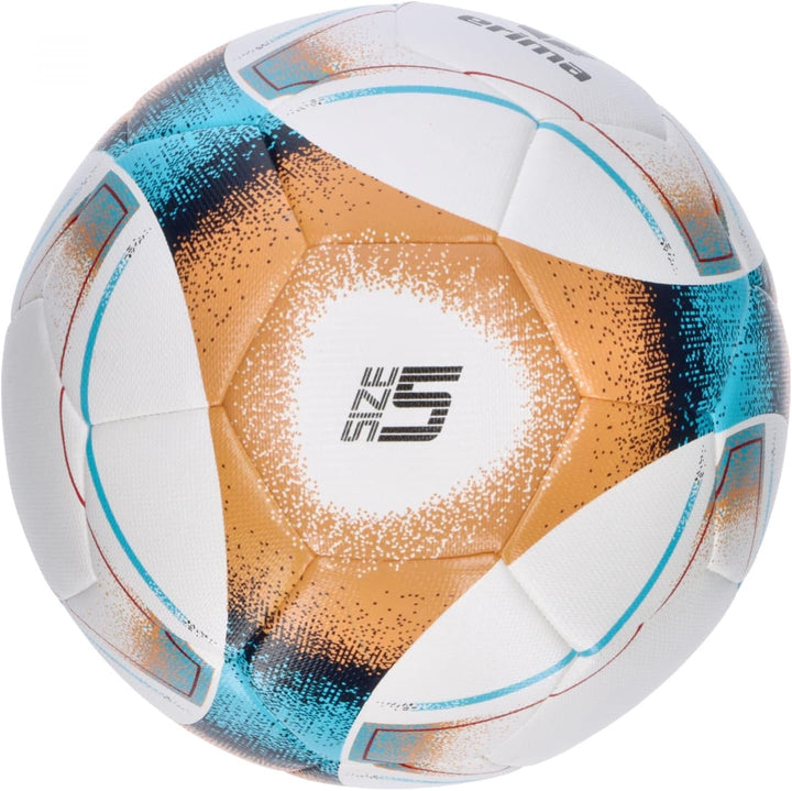 Erima Kinder Fussball HYBRID Lite 290 Orange/Blue 5 Single, Orange/Blue 5 Single
