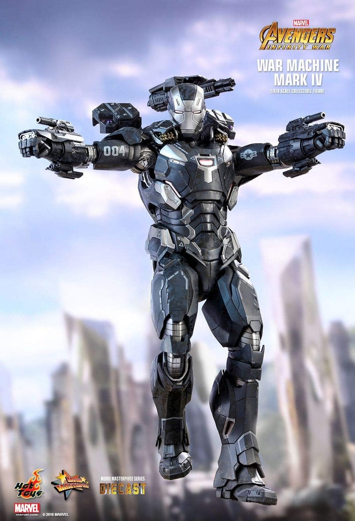 Hot Toys War Machine Mark IV Avengers Infinity War Movie Masterpiece Series Diecast 1/6 Sixth Scale