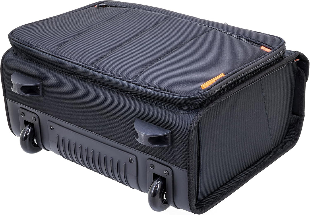 Davidts Businesstrolley - Pilotenkoffer - Laptoptrolley 17" und 10" Tablet - 47x40x25cm