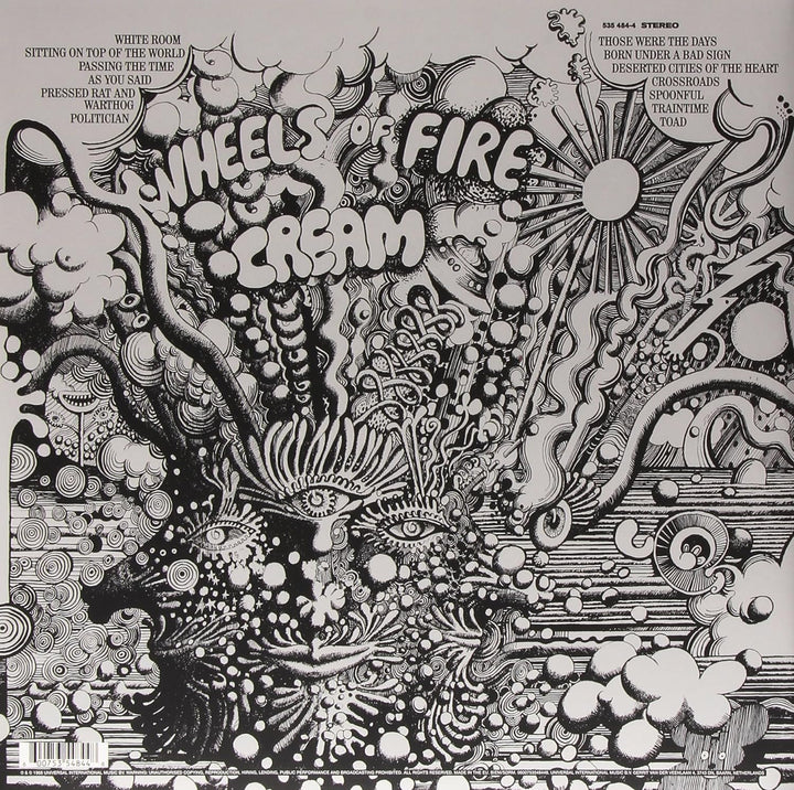 Wheels of Fire (2 Lp) [Vinyl LP], Vinyl