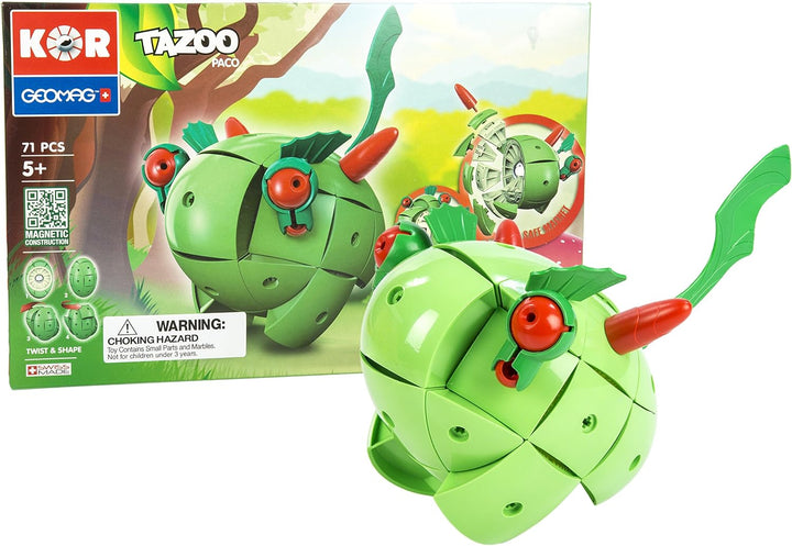 Geomag 602 - Kor Tazoo Paco, 71-teilig, Paco