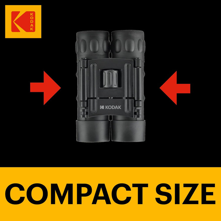 KODAK Fernglas BCS400: Kompaktes Fernglas, 10-fache Vergrösserung, Objektivdurchmesser 25 mm, Umhüll