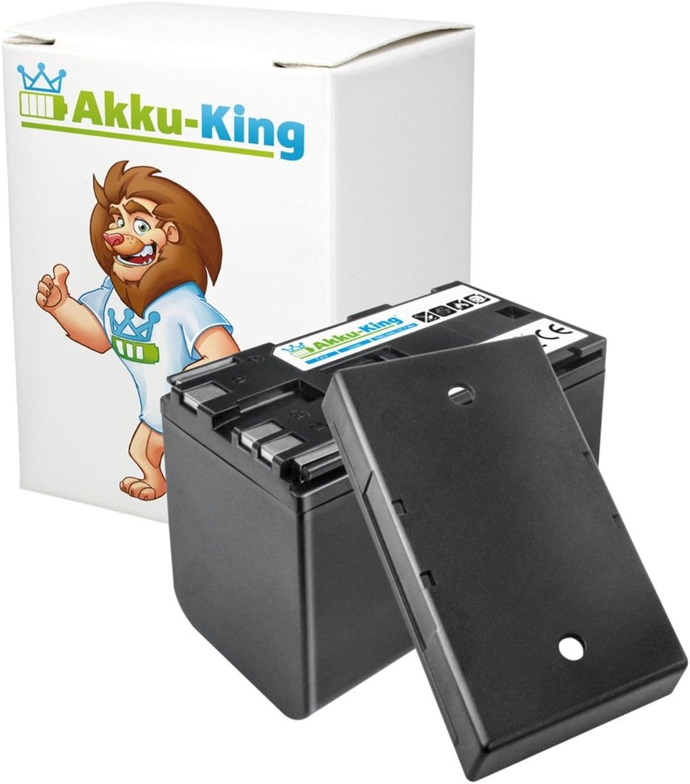 Akku-King Akku kompatibel mit Canon BP-970G, BP-925, BP-970 - Li-Ion 7800mAh - für EOS C100, C2, Opt