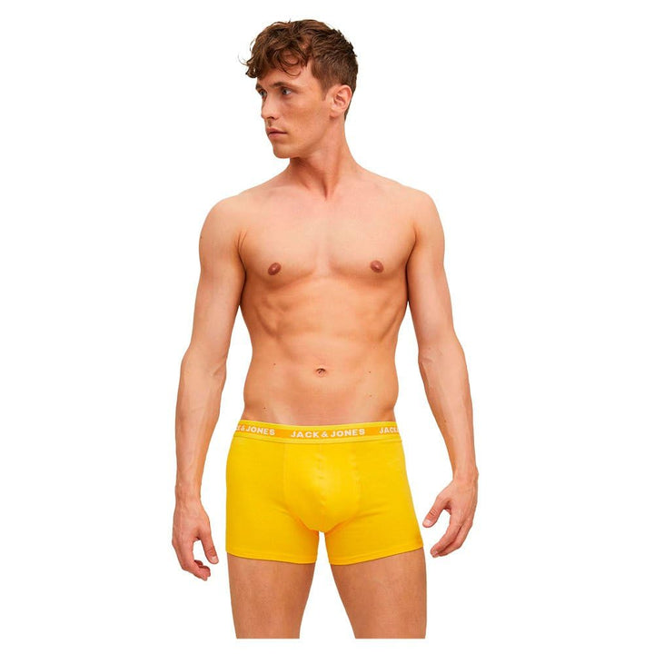 JACK & JONES Herren Boxershorts (5er Pack) XXL Electric Blue Lemonade/Pack:cabaret - Sun Orange - Vi