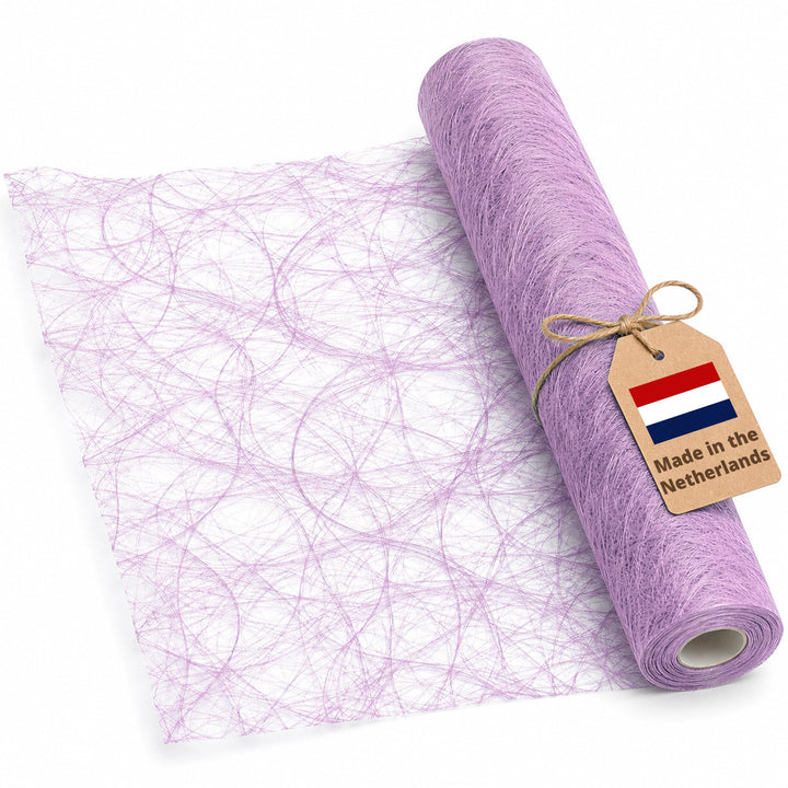 Sizoweb Tischläufer Tischband Dekoration Dekor Breite 30 cm Rollenlänge und Farbe wählbar Lavendel 2
