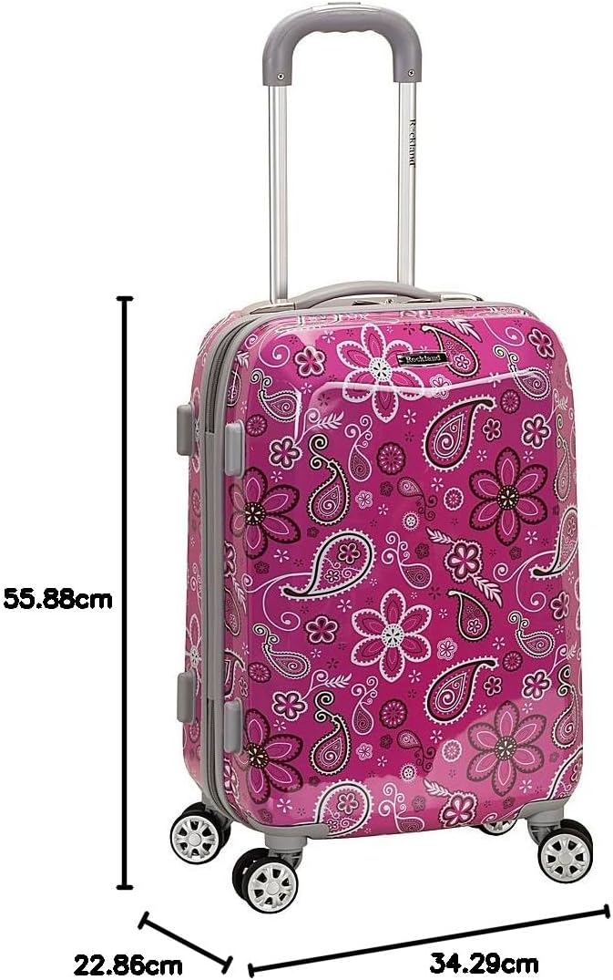 Rockland Vision Hardside Spinner Rad Gepäck, Sortiert/Mehrfarbig, Handgepäck 50,8 cm, Carry-On 20-In