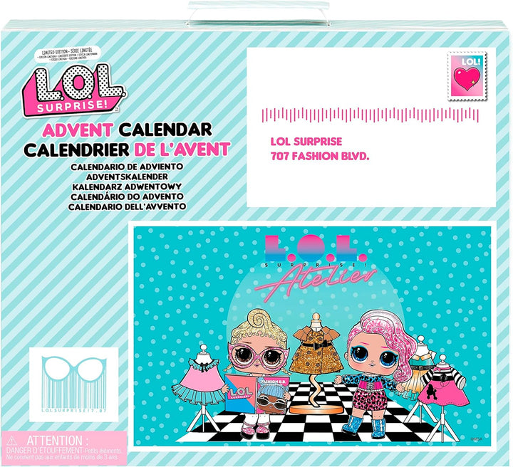 L.O.L. Surprise! Adventskalender - Mit Sammlerpuppe - COSTUME DESIGNER - 25+ Überraschungen - Outfit