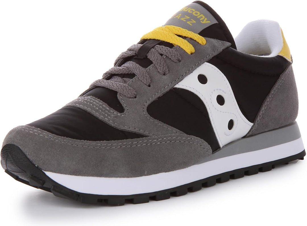 SAUCONY Herren Jazz Original Sneaker 46.5 EU Grauschwarz, 46.5 EU Grauschwarz