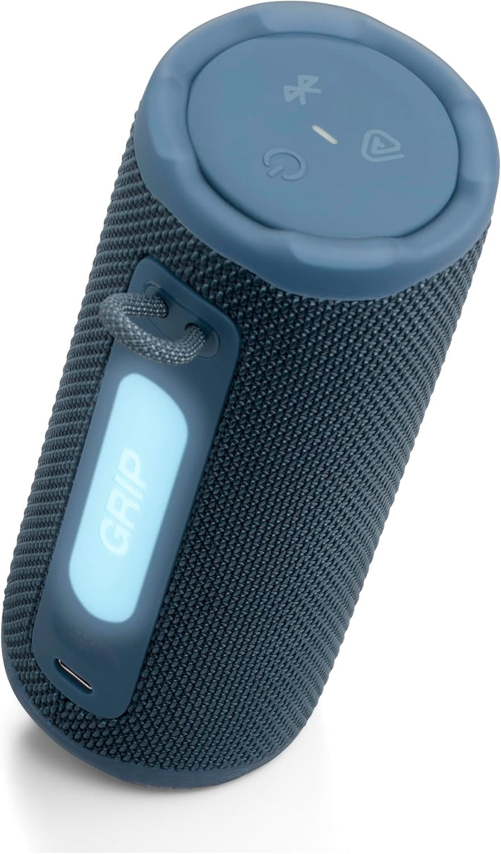 JBL Griffigkeit: Kompakter Bluetooth-Lautsprecher mit kräftigem JBL Pro-Sound und Umgebungslicht, bi