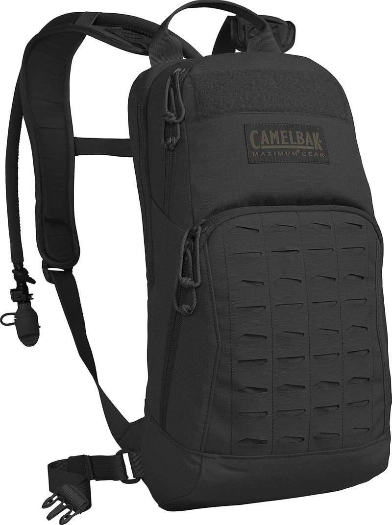 Camelbak M.U.L.E. 8L Trinkrucksack mit 3,0 l Mil Spec Crux Schwarz, Schwarz