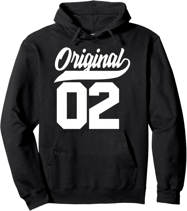 21.Geburtstag Geschenk Jungen Mädchen Original Jahrgang 2002 Pullover Hoodie