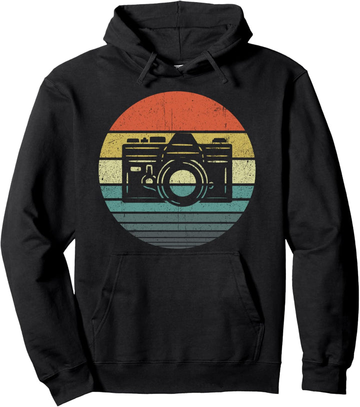 Retro Kamera Fotografie Fotograf Fotografen Geschenk Pullover Hoodie