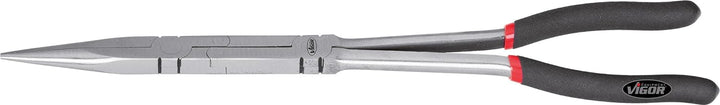Vigor V2783 Flachrundzange mit Doppelgelenk
