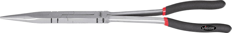 Vigor V2783 Flachrundzange mit Doppelgelenk