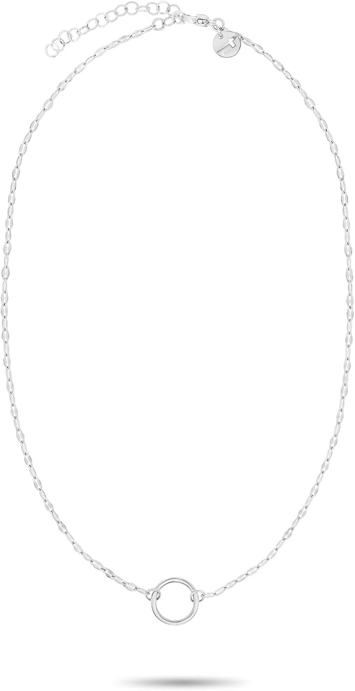 Tamaris Damen-Kette Edelstahl 32031807 Silber 45 cm, Silber 45 cm