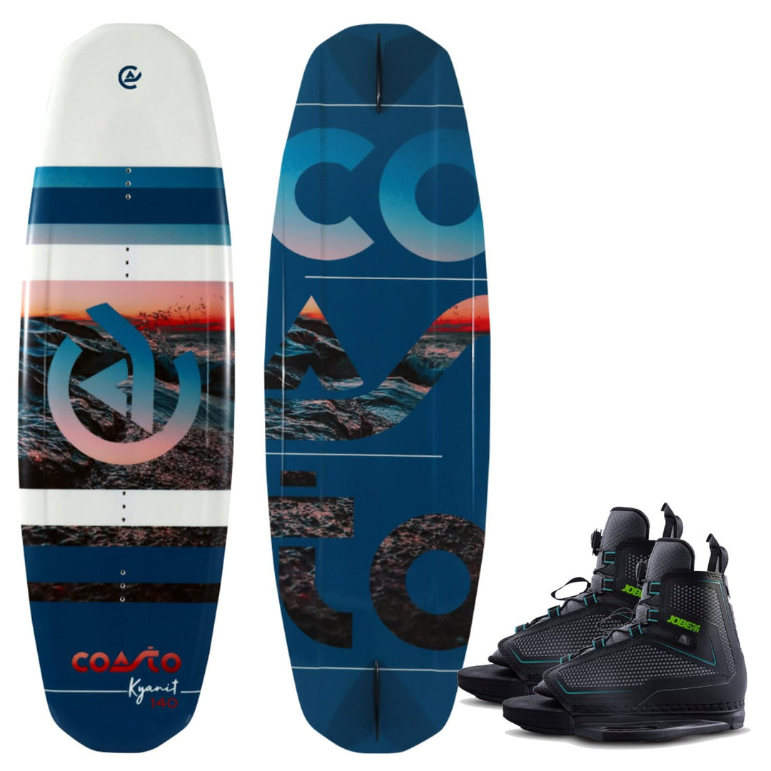 COASTO KYANIT 140 Wakeboard Flex mit Bindung 39-46