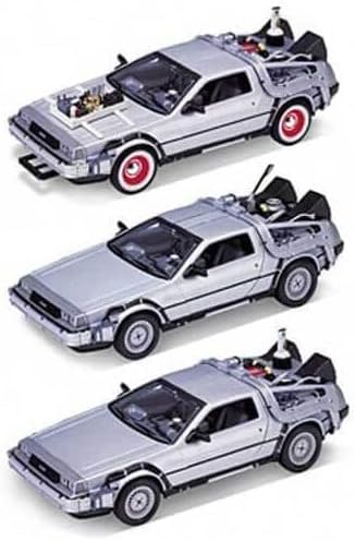 Welly Sammelauto namens DeLorean, bekannt aus der Trilogie Zurück in die Zukunft (Back to the Future