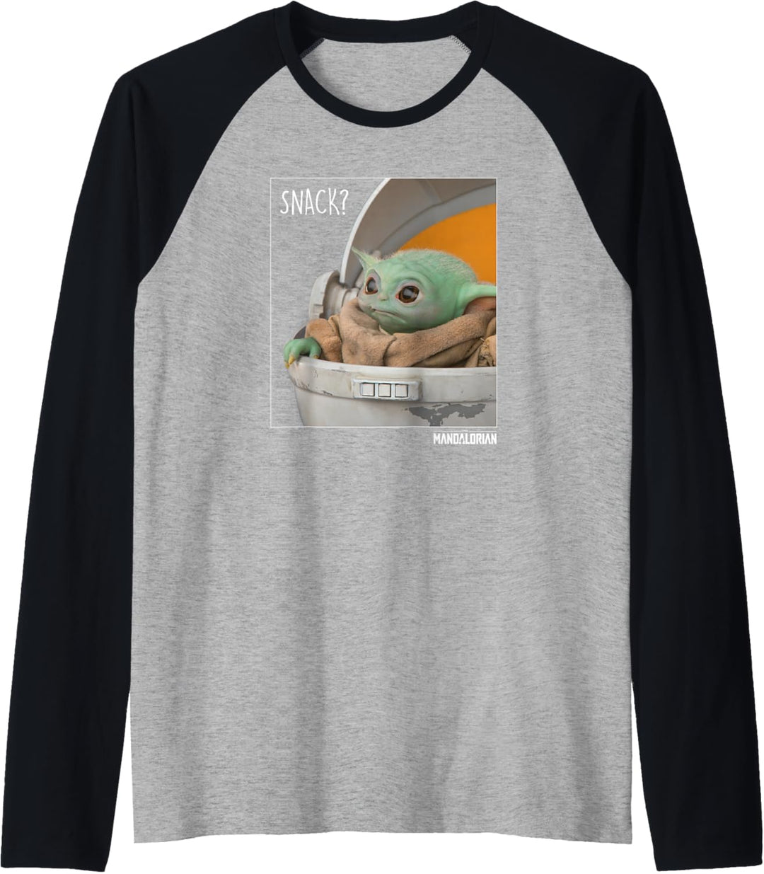 Star Wars The Mandalorian The Child Snack Time Raglan