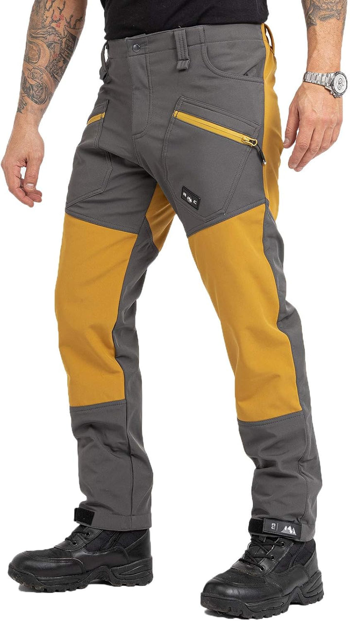 Rock Creek Herren Softshell Hose Wanderhose H-245 S Dunkelgrau, S Dunkelgrau
