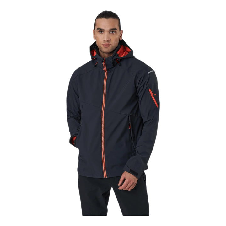 ICEPEAK Herren Softshelljacke Barling 50 Anthrazit, 50 Anthrazit