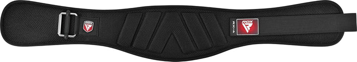 RDX RX4 Weightlifting Belt - EVA Foam Support, Adjustable Nylon Strap & Secure Fit I Gym Belt for Me