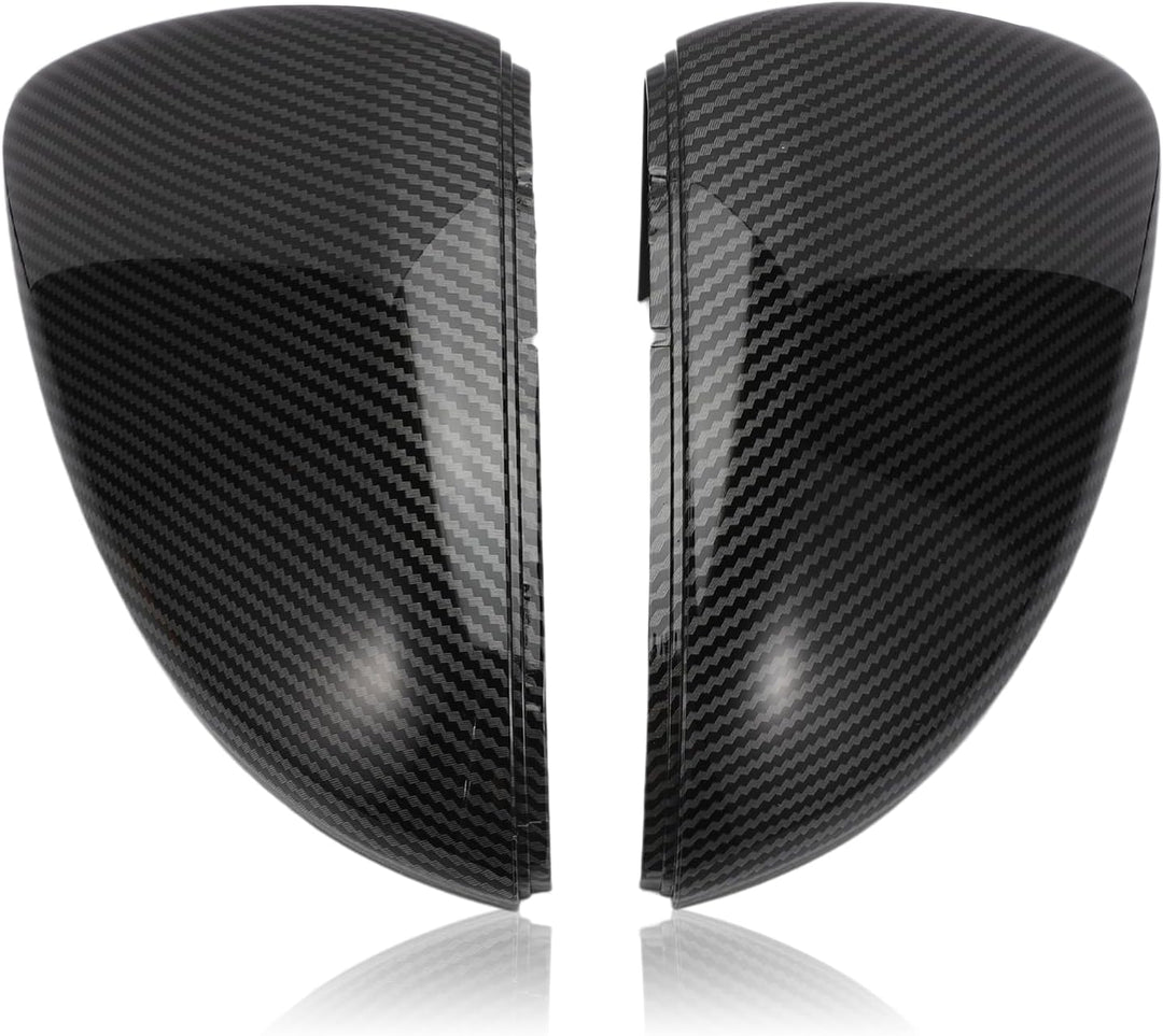 1 Paar Auto Spiegelkappen für Golf 7,5G0 857 537 E,Konuooer Kohlefaser Rückspiegel Gehäuse für MK7 2