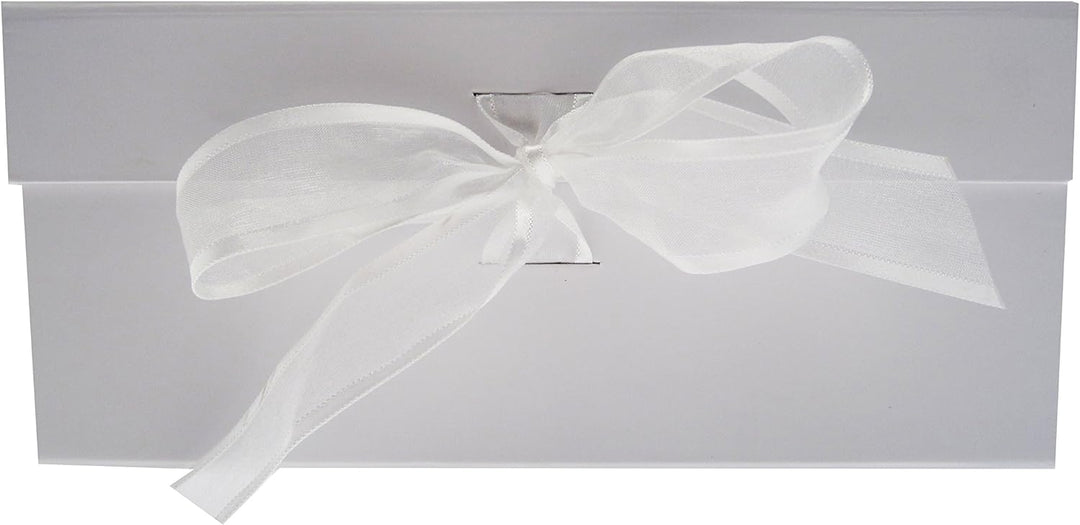 WHITE COTTON CARDS Grosse Aufbewahrungsbox für Erinnerungsstücke, Motiv: Blauer Hase, Brett, weiss,
