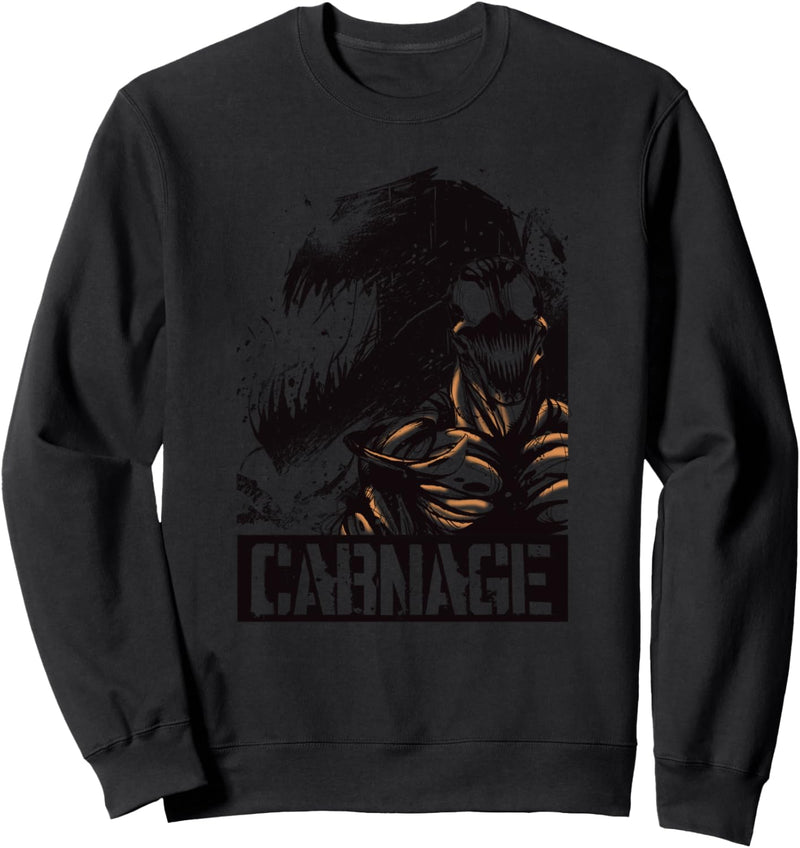 Marvel Carnage Shadow Comic Silhouette Poster Sweatshirt