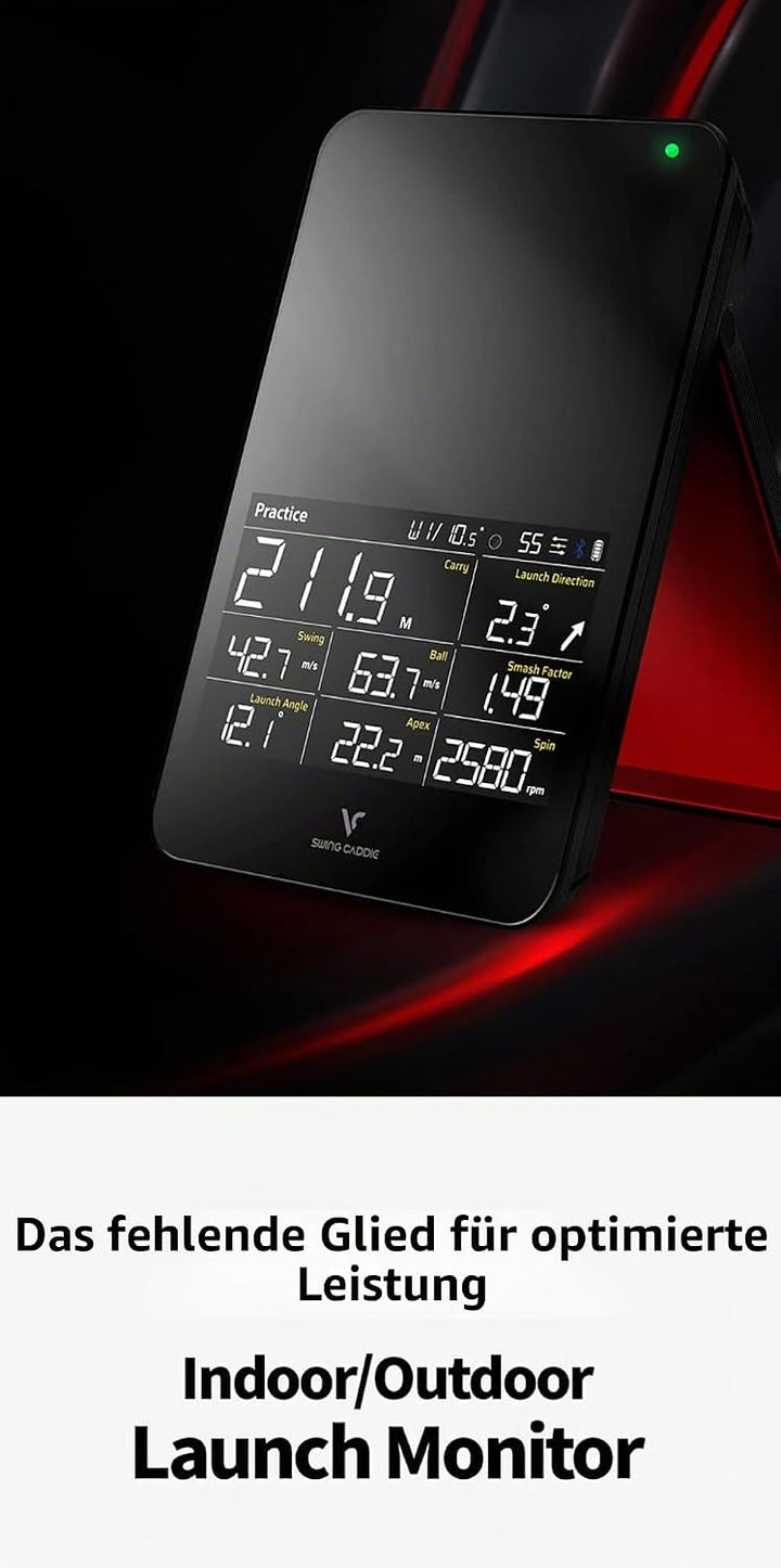 Voice Caddie Sc4 Monitor starten, Schwarz, Einheitsgrösse