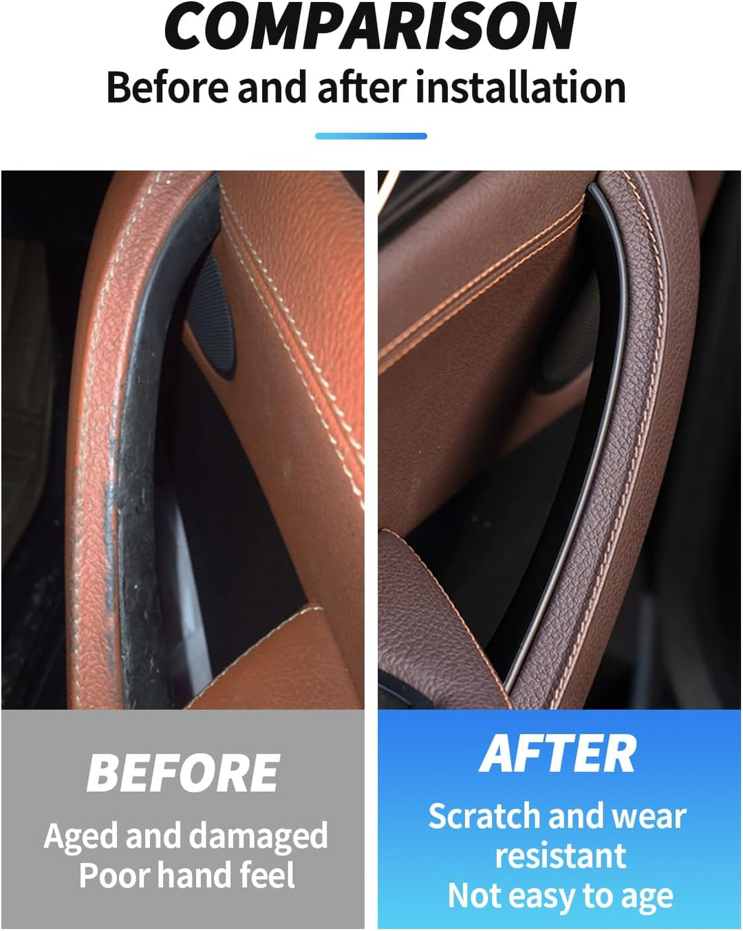 TZYSZDB Autotürgriff, F25 Türinnengriff für BMW X3 X4 F25 F26, Türgriff Fahrerseite, Türgriff Beifah