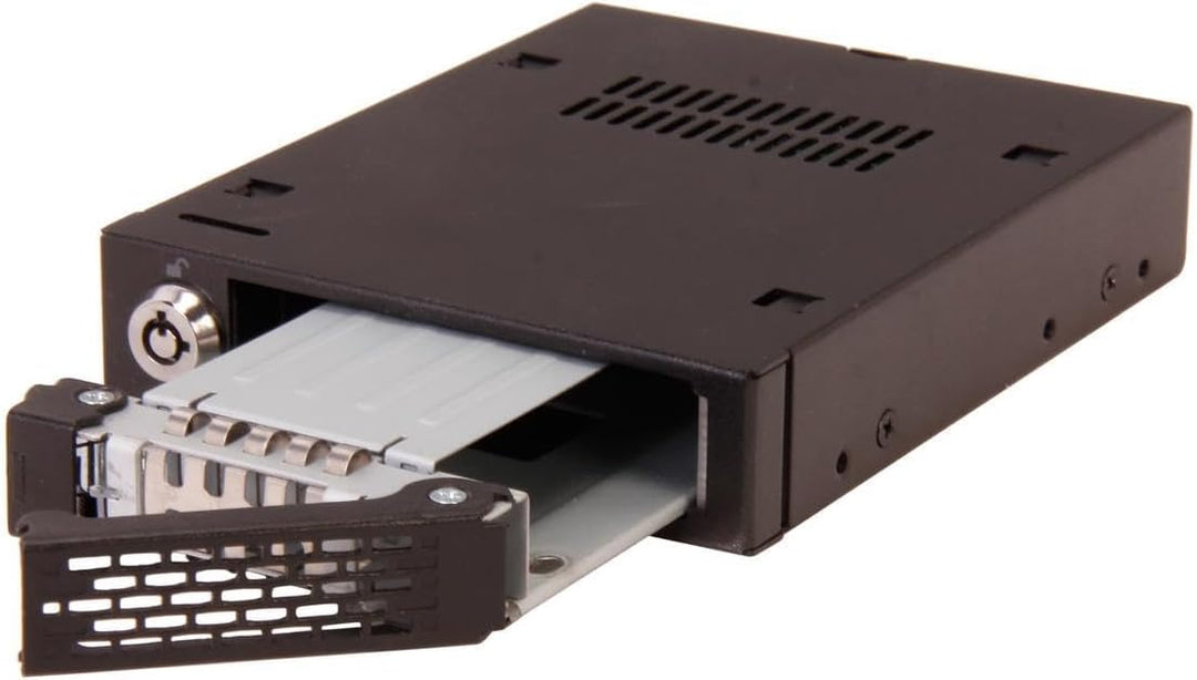 ICY DOCK ToughArmor MB991SK-B - SATA Hot Swap Wechselrahmen für 2,5 Zoll (6,4cm) SSD/HDD - Vollmetal