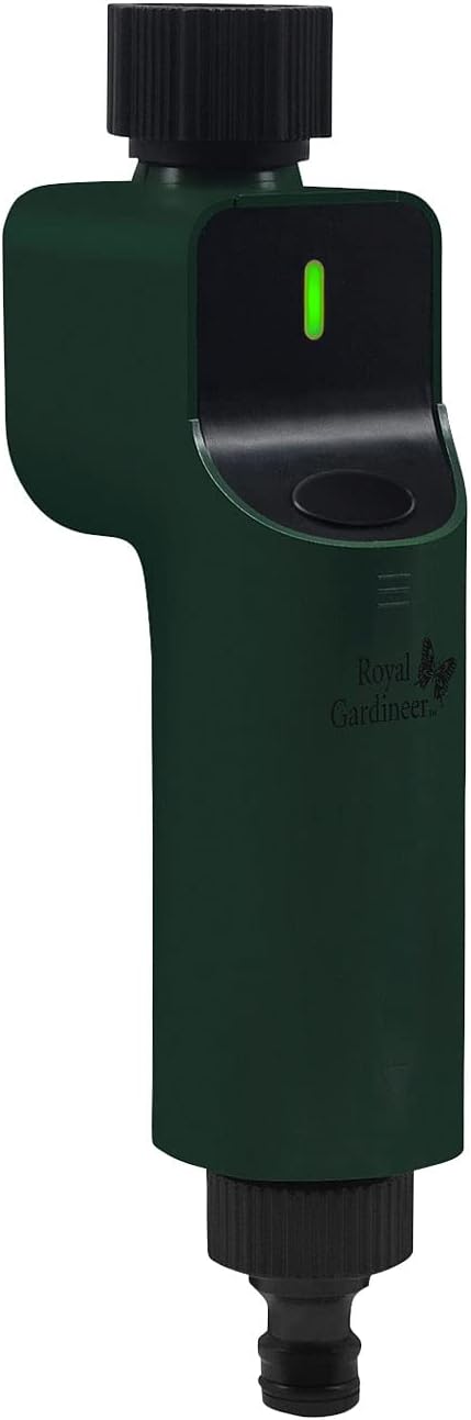 Royal Gardineer ZigBee Wasserventil: Bewässerungsventil mit ZigBee-Gateway, App- und Sprach-Steuerun
